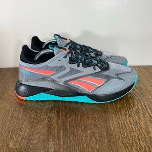 Reebok Nano X2 TR Adventure Training Shoe Men’s Size 10 Grey Classic Teal